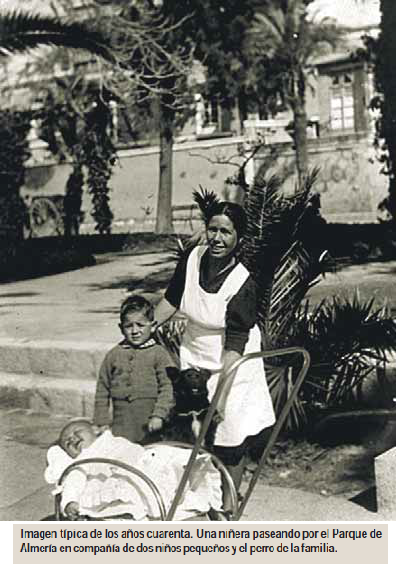 Sirvientas en Almera aos 1940