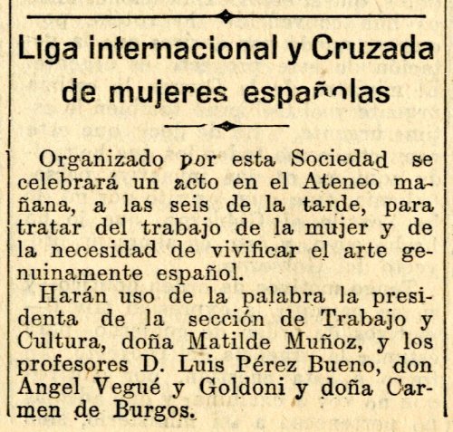 Cruzada de mujeres espaolas