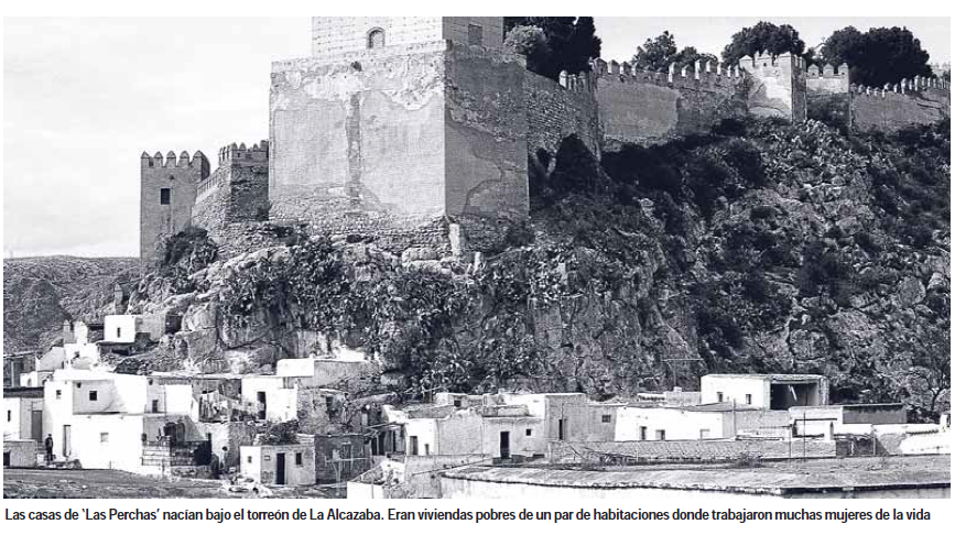 Las Perchas. Casas. Cuando era barrio de la prostitucin