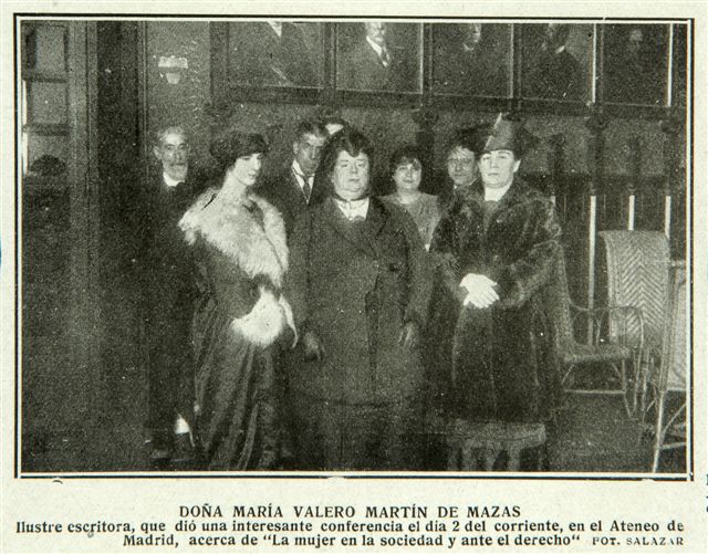 Maria Espinosa de los Monteros. Con Mara Valero Martn Mazas